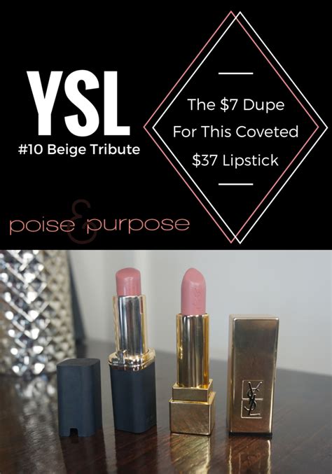 YSL tribute dupe